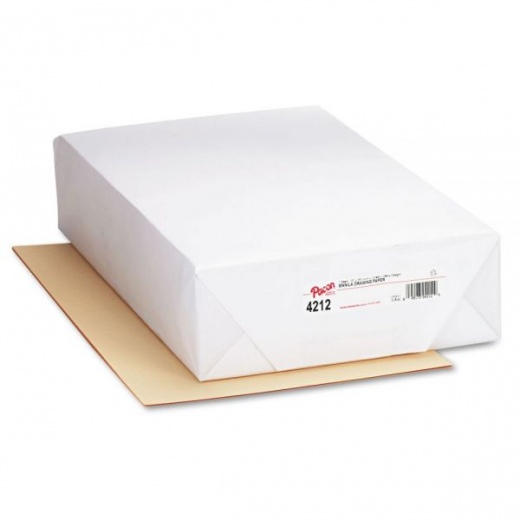 Pacon Cream Manila Drawing Paper, 60 Lb Cover Weight, 12 X 18, Cream Manila, 500/Pack