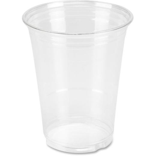 SOLO Cup Company -100 Company Plastic Party Cold Cups, 16 oz, Clear, 100  pack