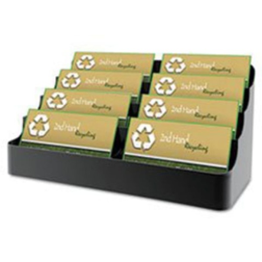 Deflecto 8-Compartment Business Card Holder