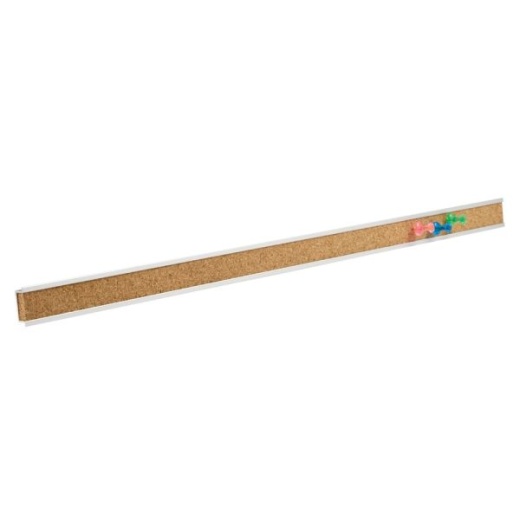 Quartet Natural Cork Bulletin Bars, 1" x 4'