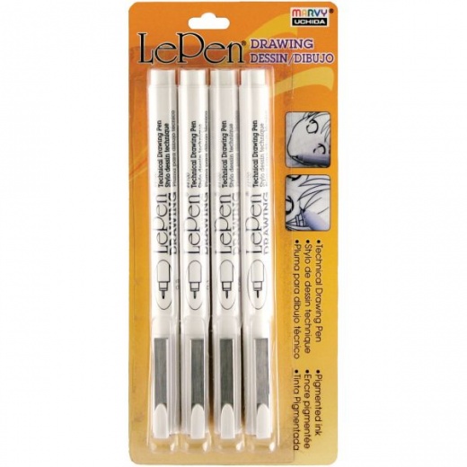 Lepen Technical Drawing Set 4/Pkg