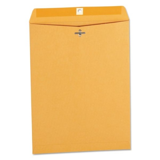 Universal Center-Seam 9 1/2" x 12 1/2" Manila Envelopes, Clasp Closure, 32 Lb, Brown Kraft, Box Of 100