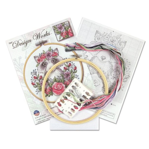 Design Works Counted Cross Stitch Kit 8" Round