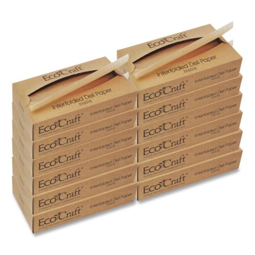 Bagcraft Ecocraft Interfolded Soy Wax Deli Sheets