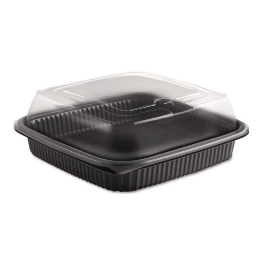 Anchor Packaging Culinary Squares 2-Piece Microwavable Container, Deep Lid, 36 Oz
