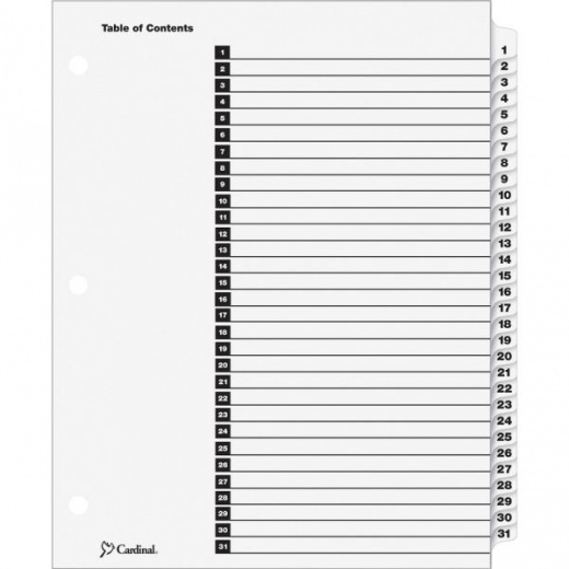 Cardinal OneStep Daily Index System