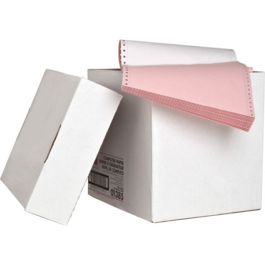 Sparco Dot Matrix Print Continuous Paper, 3-Part, Letter Size