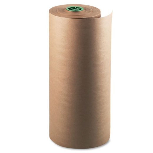 Pacon Kraft Wrapping Paper, 100% Recycled, 50 Lb., 24" X 1,000', Brown