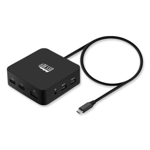 Adesso 11-in-1 USB-C Multi-Port TAA Compliant Docking Station