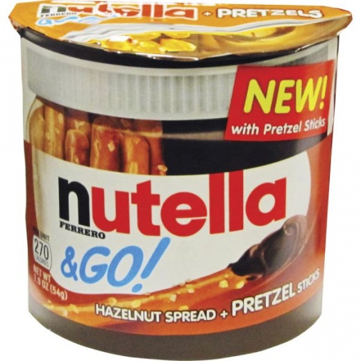 Nutella & Go Hazelnut Spread & Pretzels - Buy Online Now!