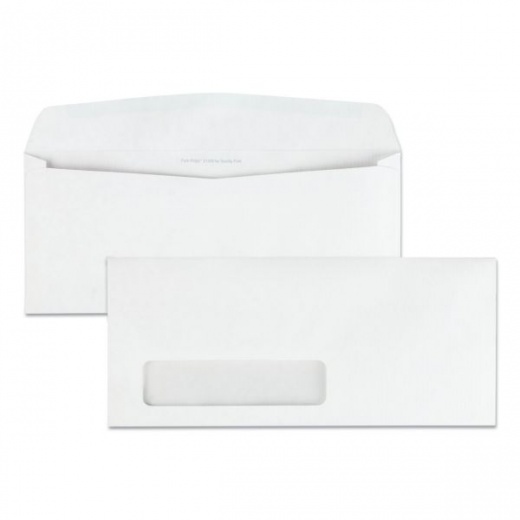 Quality Park Park Ridge Embossed Executive Envelope, Address Window, #10