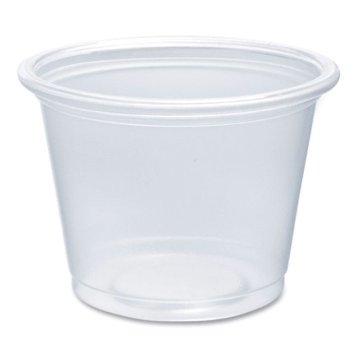Dart Conex Complements Portion/Medicine Cups, 1 Oz, Clear, 125/Bag, 20 Bags/Carton