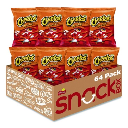 Cheetos Crunchy Cheese Flavored Snacks, Flamin' Hot - 2 Oz Bag
