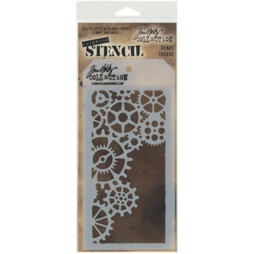 Tim Holtz Layered Stencil 4.125"X8.5"