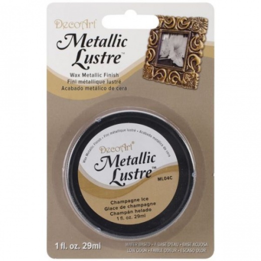 Decoart Metallic Lustre Wax Finish 1Oz