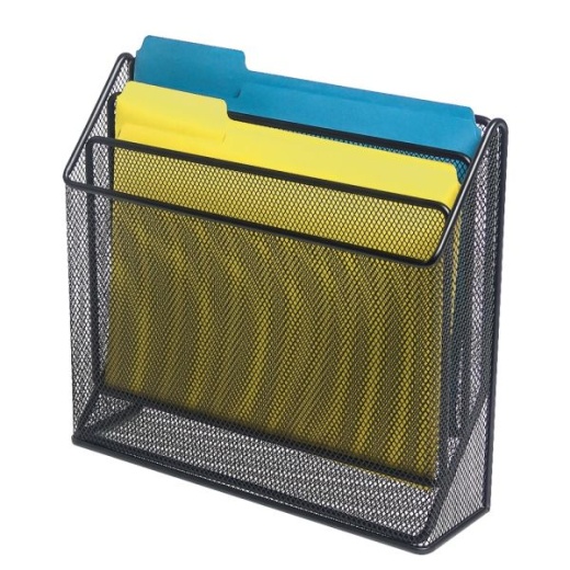 Mesh 3-Tier Desk Organizer, Black