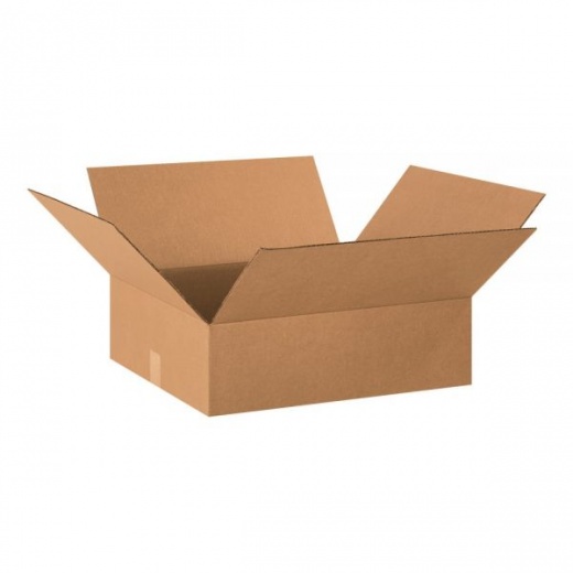 Corrugated Box, 20" X 18" X 6", Kraft