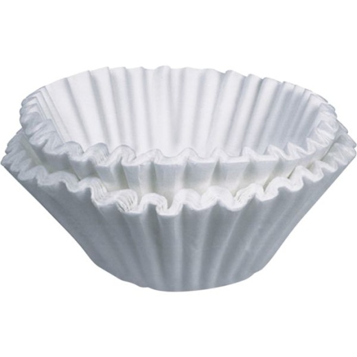 Bunn Home Brewer Coffee Filters - Chlorine-Free, Heavyweight, White