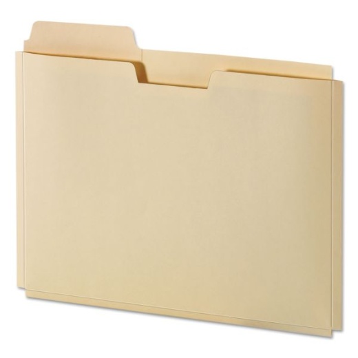 Pendaflex File Folder Pocket, 0.75" Expansion, Letter Size, Manila, 10/Pack