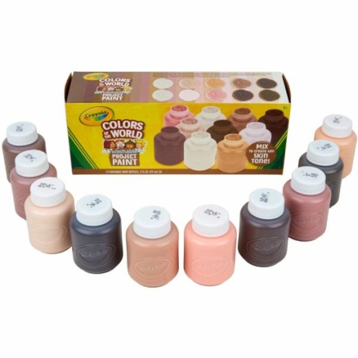 Crayola Colors Of The World Washable Kids Paint