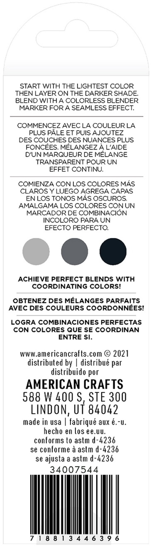 Ac Sketch Markers Dual-Tip Alcohol Markers 3/Pkg