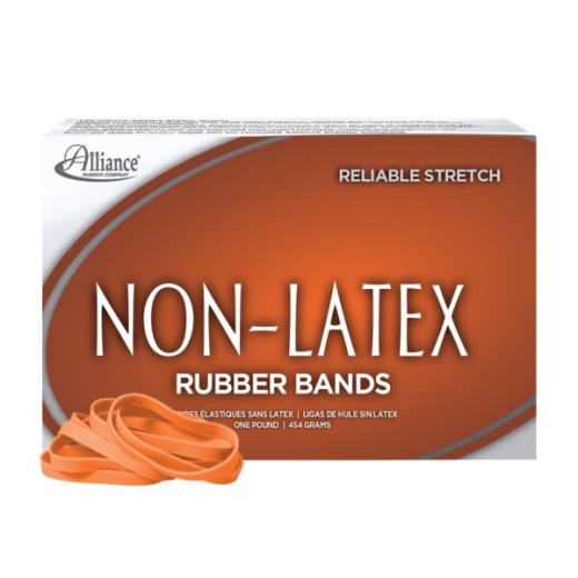 Alliance Rubber Sterling Rubber Bands, No. 64, 1 Lb, Box Of 380