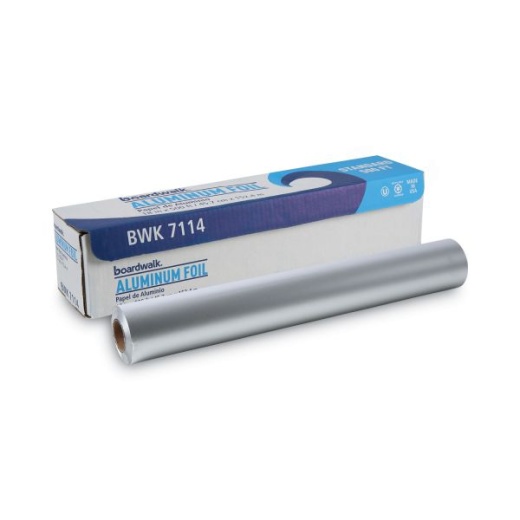 Boardwalk Standard Aluminum Foil Roll, 63 Gauge, 18" X 500 Ft