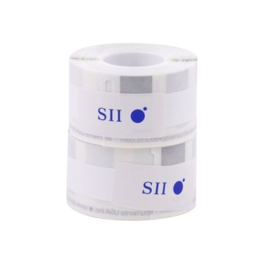 Seiko Slp-Flw Self-Adhesive File Folder Labels - White, 0.56" x 3.43"