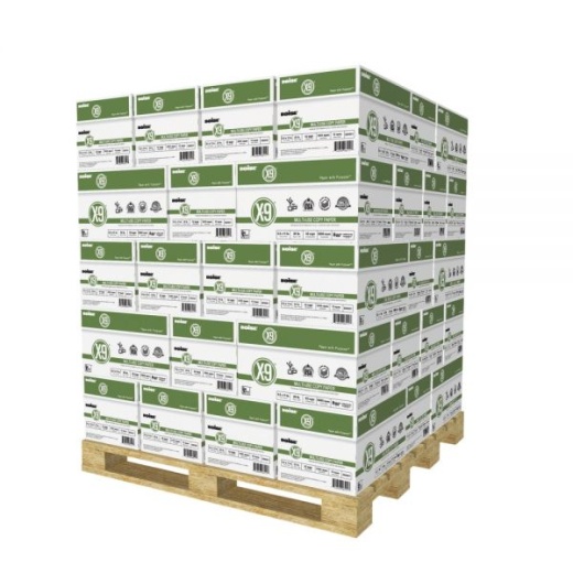 Boise X-9 Multi-Use Printer & Copy Paper, White, Letter (8.5" X 11"), 200000 Sheets Per Pallet, 20 Lb, 92 Brightness, 0X9001skd-Da