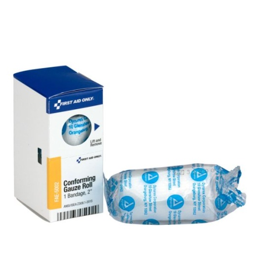 First Aid Only Gauze Bandages, 2", 1 Roll