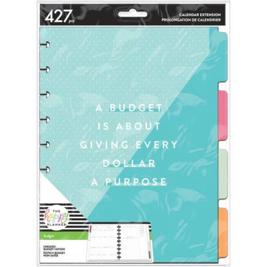 Happy Planner Bright Budget Classic Planner Extension Pack