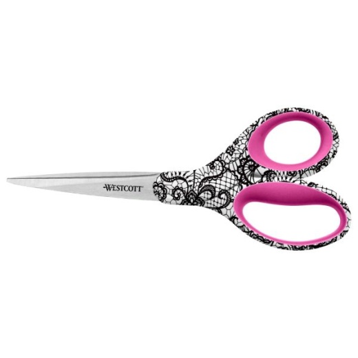 Westcott All-Purpose Value Stainless Steel Scissors, 8, Pointed