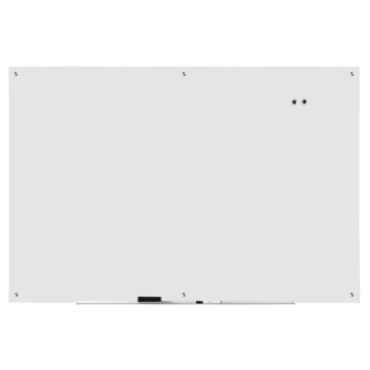 WorkPro Magnetic Glass Unframed Dry-Erase Whiteboard