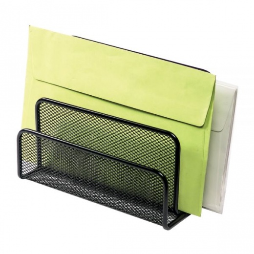 Mesh Mini Sorter, Black - Organize Your Desk in Style