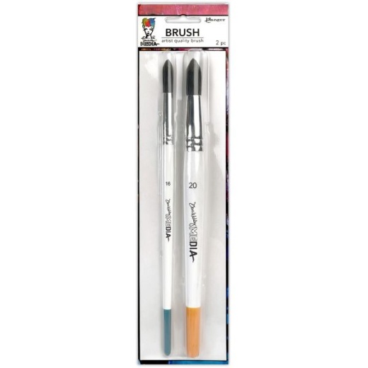 Dina Wakley Media Round Brush Set
