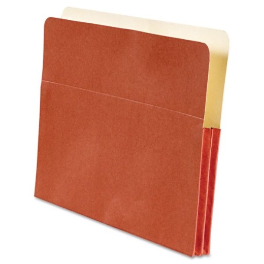 Skilcraft Accordion-Style Pocket Folder, 1 3/4" Expansion, Letter Size