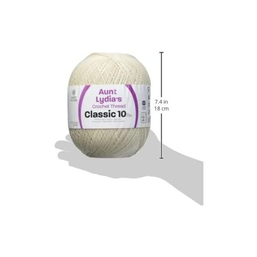 Aunt Lydia's Classic Crochet Thread Size 10