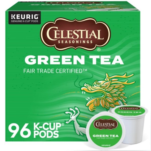 celestial seasonings decaf green tea k cups