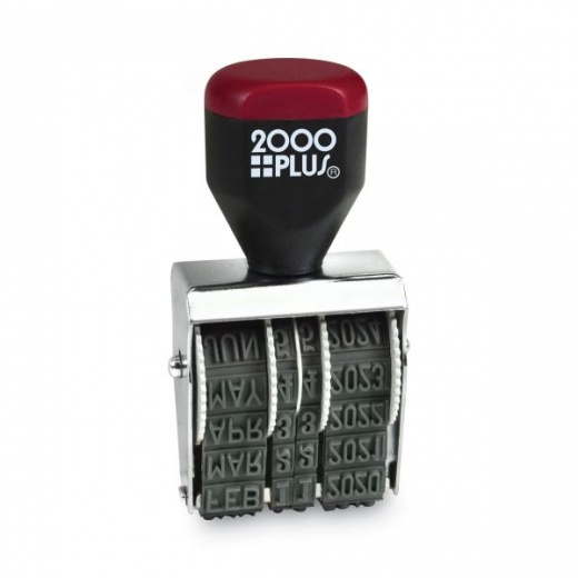 Cosco 2000Plus Traditional Date Stamp, Six Years, 1.38" x 0.19"