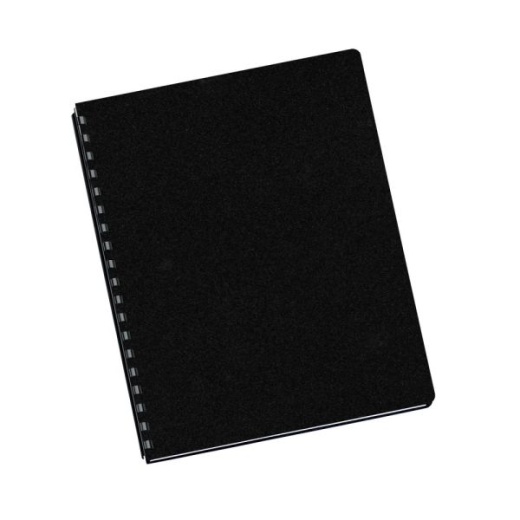 Fellowes Futura Premium Heavyweight Binding Covers, 8 3/4" x 11 1/4", Black, Pack Of 25