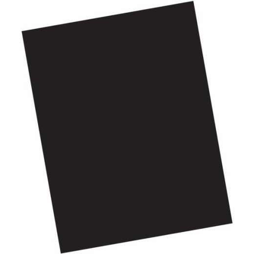 Pacon Array Card Stock, 65 lb., Black, 100 Sheets