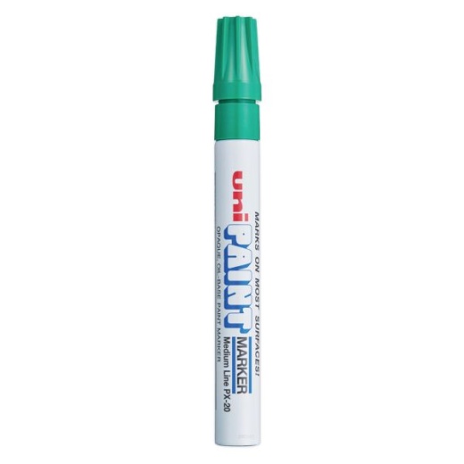Uni-Paint Permanent Marker, Medium Bullet Tip, Green