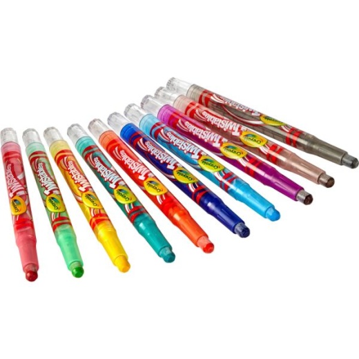 CRAYOLA TWISTABLES 12 CT COLORED