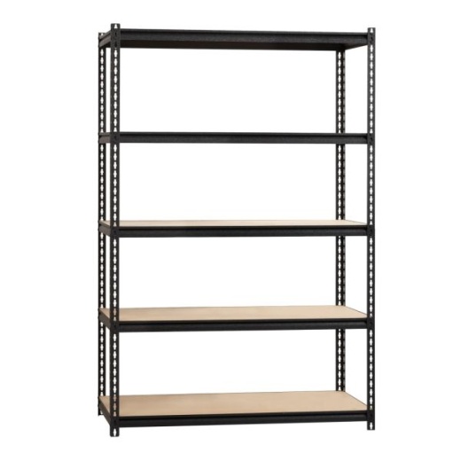 Lorell Iron Horse 2300 Lb Capacity Riveted Shelving - 5 Shelf