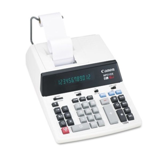 Canon Mp21dx Two-Color Printing Calculator