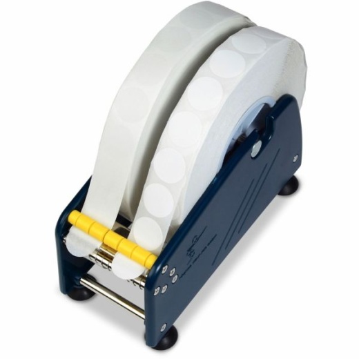 Tatco Adhesive Back Mailing Seals Round, 1" Diameter, Translucent, 5,000 Per Roll