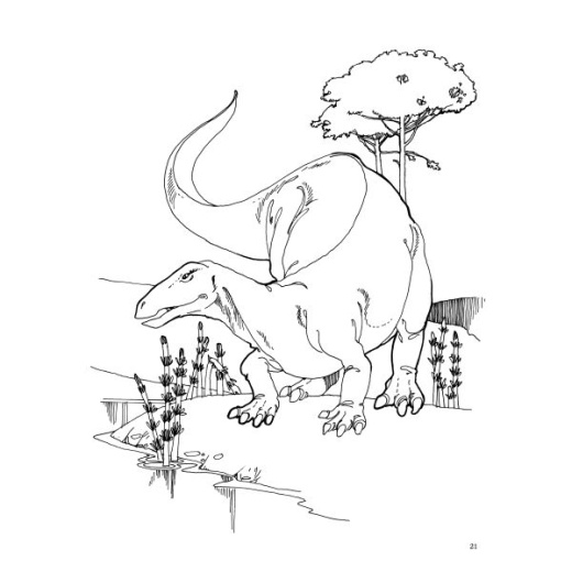 The Dinosaur Coloring Book by Dover Publications