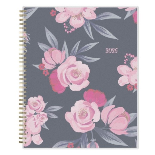 2026 Blue Sky Weekly/Monthly Planner, 8-1/2” X 11”, Mimi Pink, January To December, 137264