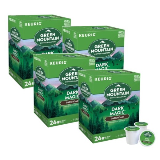 Green Mountain Coffee K-Cups, Dark Magic, Dark Roast, 96 K-Cups