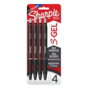 Paper Mate InkJoy Gel Pen - 0.7 mm Pen Point Size - Retractable - Black  Gel-based Ink - Black Barrel - 10 / Pack